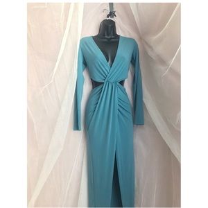 Turquoise Body Loving Dress 🔥 FloorLength